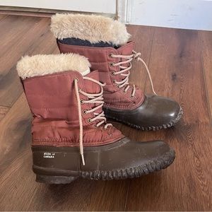 Sorel Geneva waterproof winter snow boots, size 6